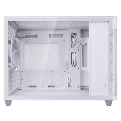 ASUS  Prime AP201 Tempered Glass MicroATX Case (AP201 ASUS PRIME CASE TG WHITE EDITION ホワイト) 