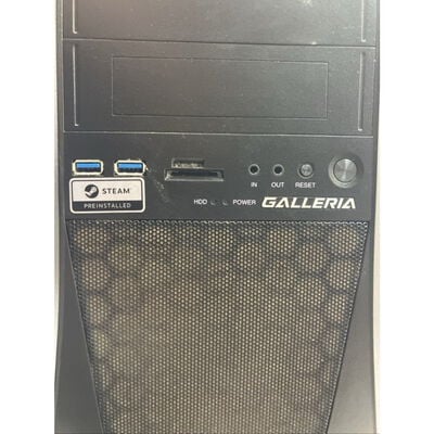 【仙台店】中古  THIRDWAVE GALLERIA XT (Core i7-8700　/32GB/SSD512GB+HDD1TB/-/GTX1660Ti/-/W11H64/-) 3240009061 