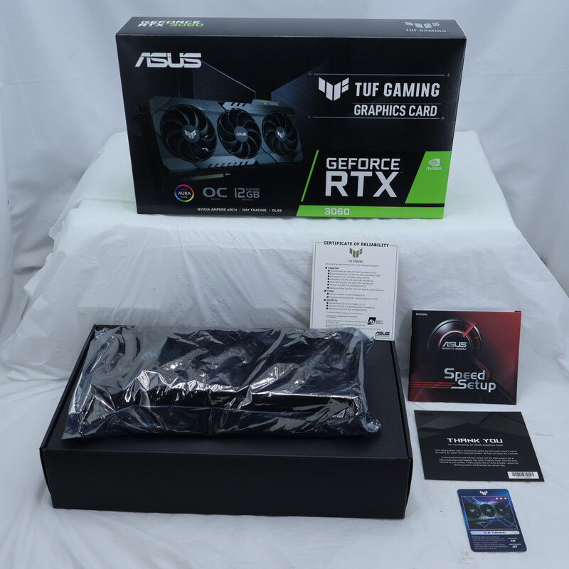 中古 ASUS TUF-RTX3060-O12G-V2-GAMING (RTX3060 12GB) 175504