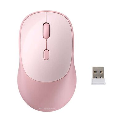 エレコム  M-MY20MBSPN (OSMOD USB無線/Bluetoothマウス[4ボタン/Mサイズ] ピンク) 