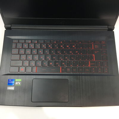【博多店】中古  MSI GF63 Thin 11UC (i7-11800H/32GB/SSD512GB/RTX3050/W11H) 3310006397 