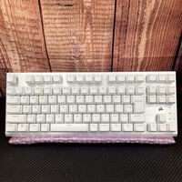 中古  CORSAIR CH-911D11A-JP(K60 PRO TKL-WHT-OPX 有線) 204159 