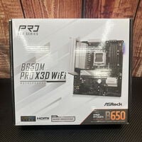 中古  ASRock B650M Pro X3D WiFi (B650 AM5 mATX DDR5) 5070001906 