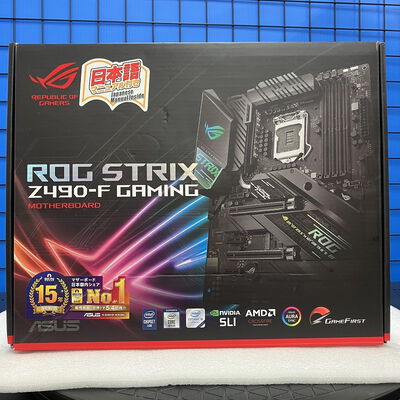 【新潟店】中古  ASUS ROG STRIX Z490-F GAMING (Z490 1200 ATX DDR4) 142600 