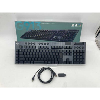【郡山安積店】中古  ﾛｼﾞｸｰﾙ G913-TC (無線 RGB ﾒｶﾆｶﾙ ｹﾞｰﾐﾝｸﾞｷｰﾎﾞｰﾄﾞ) 3180003918 