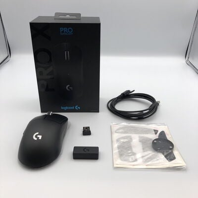 【甲府飯田店】中古  Logicool PRO X SUPERLIGHT Wireless Gaming Mouse G-PPD-003WL-BK 146967 