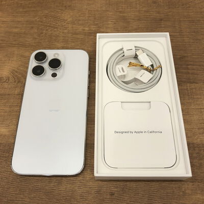 【宇都宮鶴田店】中古  【docomo版SIMフリー】Apple iPhone14 Pro 6.1インチ 256GB (シルバー) MQ0Y3J/A 155007 