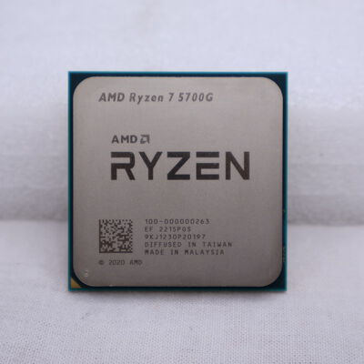 【通販センター】中古  AMD Ryzen 7 5700G (AM4/3.8GHz/20M/C8/T16/65W) 146739 