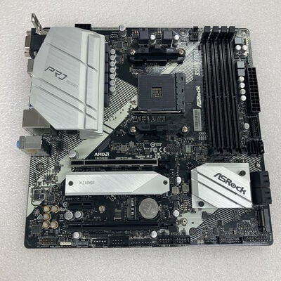 【京都店】中古  ASRock B550M Pro4 (B550 AM4 mATX DDR4) 142938 