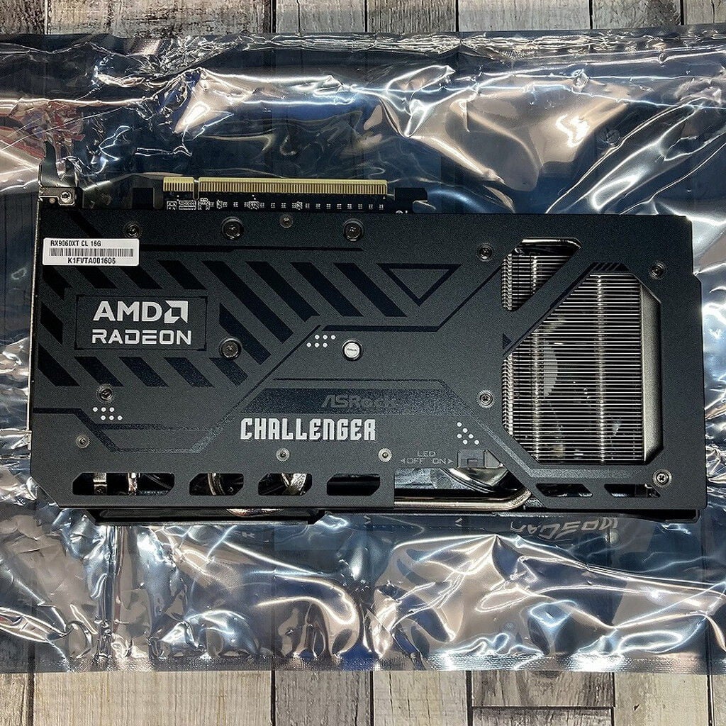 中古 ASRock RX9060XT CL 16G (RX9060XT Challenger 16GB) 188998