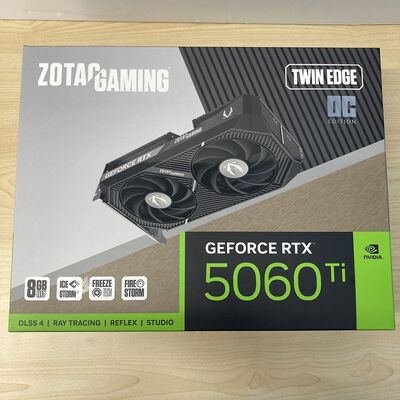 【博多店】中古  ZOTAC ZT-B50610H-10M(RTX5060Ti 8GB Twin Edge OC) 3310005783 