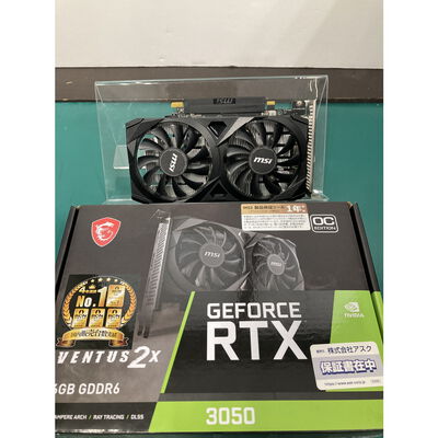【富山本郷店】中古  MSI GeForce RTX 3050 VENTUS 2X 6G OC  3250005293 