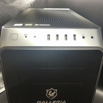 【宇都宮鶴田店】中古  THRDWAVE GALLERIA XA7C-R70S (i7 10700/16GB/SSD512GB/HDD4TB/RTX2070 SUPER/W11H) 5280001614 