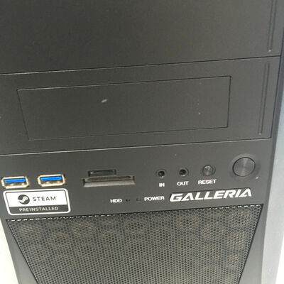 【博多店】中古  GALLERIA　ZZ (i9 9900KF/32GB/SSD1TB/HDD4TB/RTX2080Ti/W11H) 3310006102 