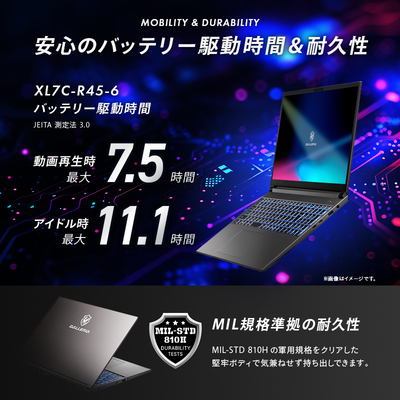 GALLERIA XL7C-R45-6 SSD500GB搭載モデル 『Minecraft: Java ＆ Bedrock Edition for PC、PC Game Pass同梱版』