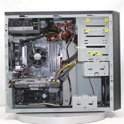 【通販センター】中古  インバースネット FRONTIER(Intel Core i7 8700/32GB DDR4 (PC4)/SSD500GB/BD-RE/NVIDIA GeForce RTX 2070 8GB/W11H64 MAR) 199017 