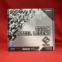 中古  ASRock B550M Steel Legend (B550 AM4 mATX DDR4) 142939 