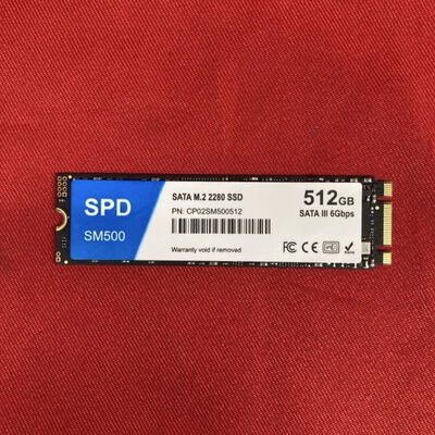 【千葉店】中古  SPD SM500-512GST（M.2 SATA 2280 512GB） 3250006779 