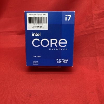 【千葉店】中古  INTEL Core i7 11700KF (1200/3.6G/16M/C8/T16) 145162 