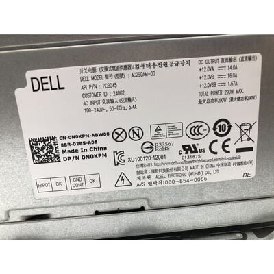 【水戸赤塚店】中古  Dell Inspiron 3670(i5 8400/16GB/HDD1TB/DVD/GTX1050/W11H) 4680003742 