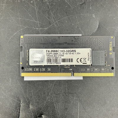 【大須店】中古  PC4-21300 16GB ノート用(DDR4-2666) 150696 