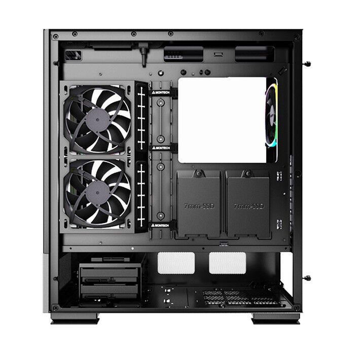 MONTECH SKY TWO Black (ATX ガラス ブラック) ｜ パソコン通販のドスパラ【公式】