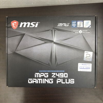 【福山ココローズ店】中古  MSI MPG Z490 GAMING PLUS (Z490 1200 ATX DDR4) 142622 