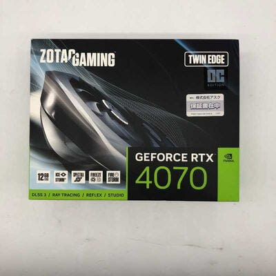 【郡山安積店】中古  ZOTAC ZT-D40700H-10M (RTX4070 12GB) 4640002950 