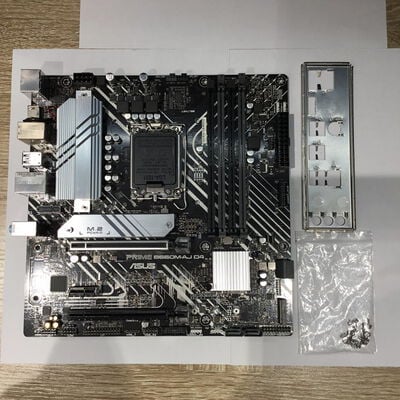 【松山環状枝松店】中古  ASUS PRIME B660M-AJ D4-SI OEM(B660 1700 mATX DDR4) 3480037016 