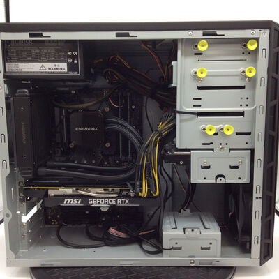 【浜松店】中古  FRONTIER デスクトップPC(i9 9900KF/32GB/SSD500GB/HDD2TB/BD-RE/RTX2070SUPER 8GB) 1300007772 