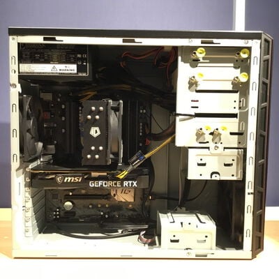 【松山環状枝松店】中古  インバースネット FRONTIER(AMD Ryzen 7 5700X/16GB/SSD1TB/DVDマルチ/NVIDIA GeForce RTX 3060 Ti 8GB/W11H64 MAR) 182341 