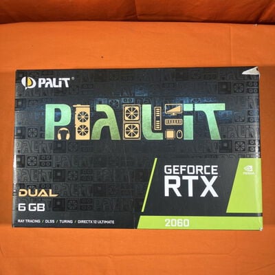 【なんば店】中古  Palit NE62060018J9-1160A-1(RTX2060 Dual 6G) 3280021971 
