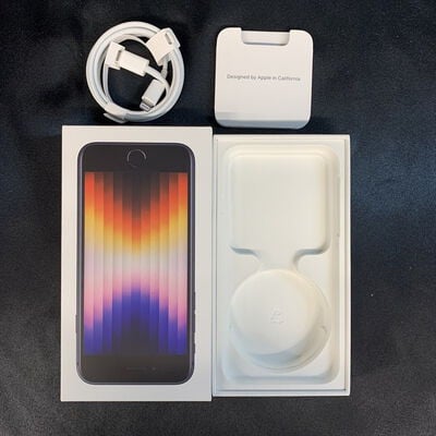 【横浜駅前店】中古  【SoftBank版SIMフリー】Apple iPhoneSE 4.7インチ (第3世代) 64GB (ミッドナイト) MMYC3J/A 154839 