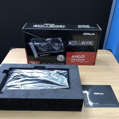 【甲府飯田店】中古  ASRock RX7700XT CL 12GO(RX7700XT Challenger OC) 4720001898 