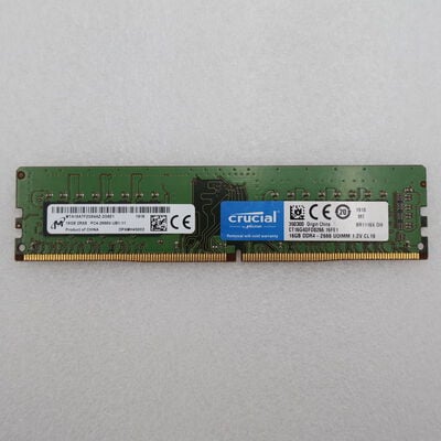 【通販センター】中古  PC4-21300 16GB デスクトップ用(DDR4-2666) 135638 