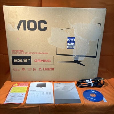【なんば店】中古  AOC AOC 24G2E5/11 [23.8インチ ブラック&レッド] フルHD（1920x1080） 75Hz 3480035897 