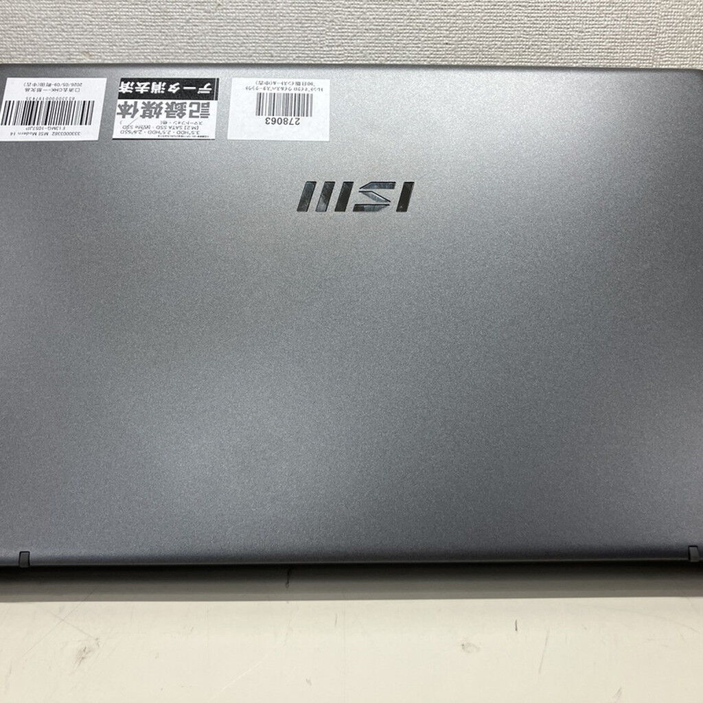 中古 MSI Modern 14 F13MG-1057JP 3330003382 （360075） ｜ パソコン