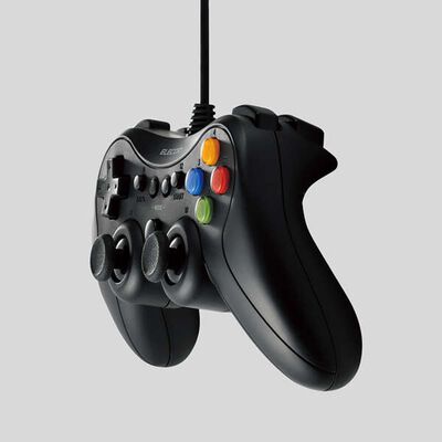 エレコム  JC-GP30SVBK (有線FPSゲームパッド GP30SV ストレート配置) 