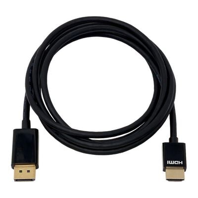 AINEX  AMC-DPHDSN20-V (ラッチなしDisplayPort - HDMIパッシブケーブル 2m) 