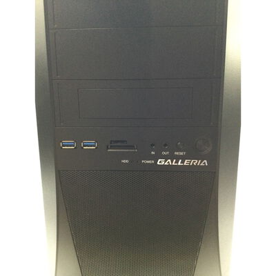 【座間相武台】中古  GALLERIA ZG(Core i7 8086K/32GB/SSD500GB/なし/RTX2080 8GB/W11H) 4510001822 