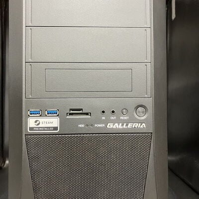 【新潟店】中古  TIRDWAVE GALLERIA XF (i7 9700K/16GB/SSD500GB/HDD2TB/RTX2070) 3290006496 