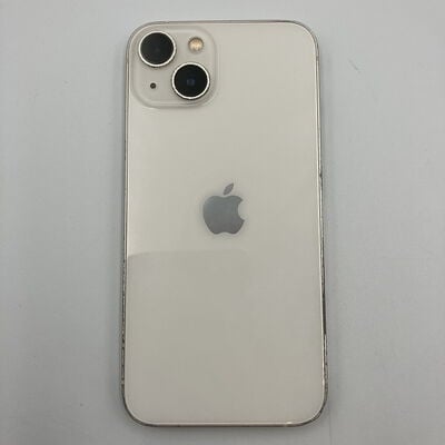 【新潟店】中古  【docomo版SIMフリー】Apple iPhone13 6.1インチ 128GB (スターライト) MLND3J/A 147321 