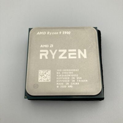 【神戸・三宮店】中古  AMD Ryzen 9 5900  (AM4/3.0/70M/C12/T24) 195629 