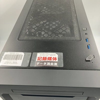 【なんば店】中古  iiyama ILeDEi-M8A6-R97X-SLSXM-BK (Ryzen 7 9700X/32GB/SSD1TB/RTX4070 Ti SUPER) 3280022405 