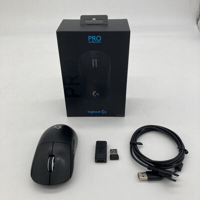 【堺七道店】中古  Logicool Logicool PRO X SUPERLIGHT Wireless Gaming Mouse Black [無線/2.4Ghz] 4660001983 