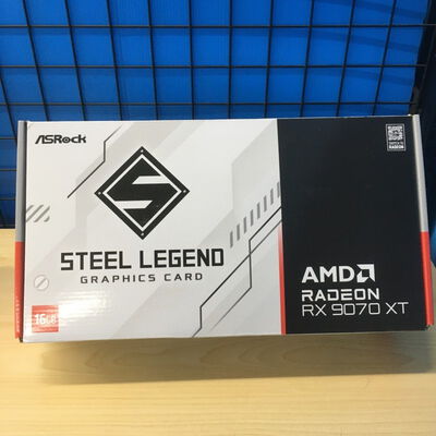 【博多店】中古  ASRock RX9070XT SL 16G Steel Legend 16GB (RX9070XT 16G) 176937 