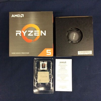 【川崎店】中古  AMD Ryzen 5 5500 (AM4/3.6GHz/19M/C6/T12/65W) 150184 