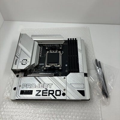 【秋葉原本店】中古  MSI B650M PROJECT ZERO (B650 AM5 mATX DDR5) 168303 