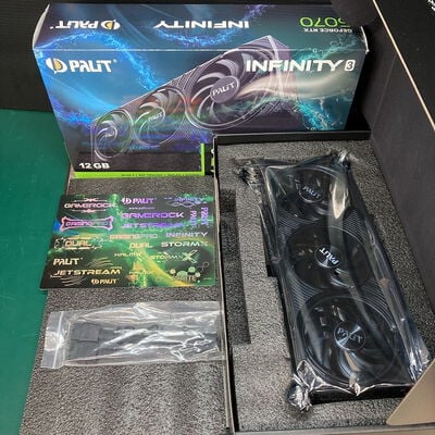【広島店】中古  Palit NE75070019K9-GB2050S (RTX5070 Infinity 3) 3320004904 