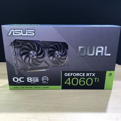 【甲府飯田店】中古  ASUS DUAL-RTX4060TI-O8G-EVO (RTX4060Ti 8G) 175545 